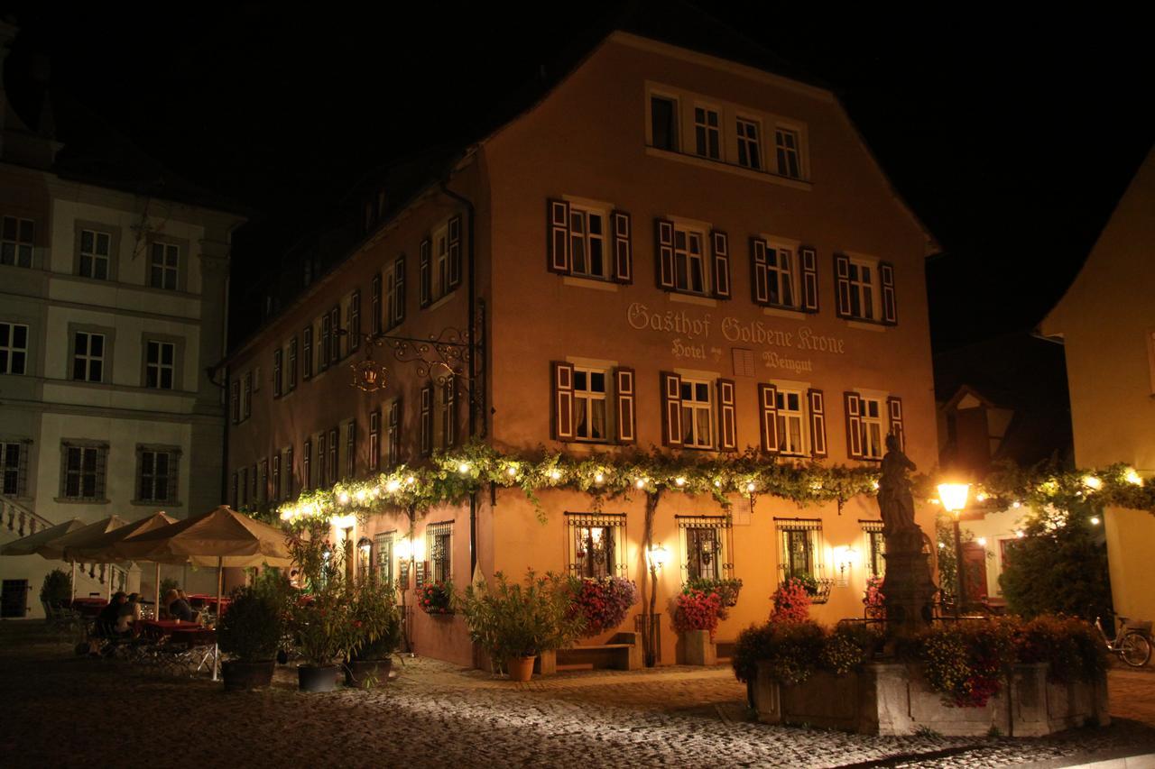 Gasthof & Hotel Goldene Krone Ипхофен Екстериор снимка